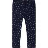 Name It Mini Leggings 'NMFDavina' bleu foncé / orchidée / violet clair