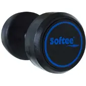 Softee Modern 20kg Haltère noir 20 kg Noir 20 kg