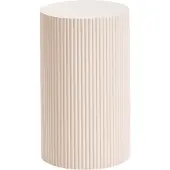 Beliani Table D'appoint Blanc Claire