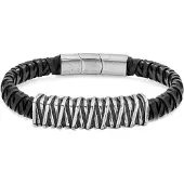 Police Pejgb2112302 Bracelet Noir Homme