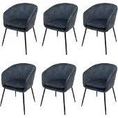 MCW Chaise de salle à manger -O28 (lot de 6)