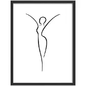 Walther design Walther Silhouette - Cadre photo - Conçu pour : 12 x 15,7 pouces (30x40 cm) - bois, MDF - rectangulaire