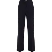 We fashion Pantalon à plis bleu marine