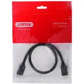 UNITEK CÂBLE HDMI 2.0 M/M 4K 60HZ 0 5M Y-C185M (0.50 m), Câble vidéo, Noir