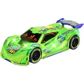 Dickie Toys Voiture Dickie - Light Streak Speed Tronic 20 cm - Fonctions sonores et lumineuses - Pour les enfants à partir de 3 ans