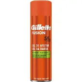 Gillette FUSION Gel de rasage pour peau sensible 200ml (200 ml, Gel de rasage)
