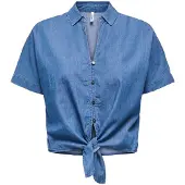 ONLY Chemisier 'ONLNova' bleu denim