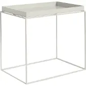 HAY Tray Coffee Table Basse Warm Grey | 40 x 60 cm