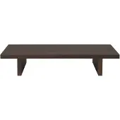Ferm Living Kona Low Table Dark Stained