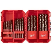 Milwaukee Forets pour métal - - 4932352471 HSS‑G RED COBALT - Cobalt QUAD EDGE 135 - 1–13 mm - Cylindrique