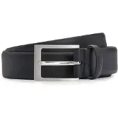 BOSS Ceinture 'Brondon' noir / argent