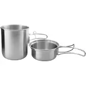 Tatonka Handle Mug 600 Set 4173-000 Stainless, mug avec couvercle