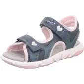 Superfit Sandales - Pebbles - Bleu/Rose - - 35 - Sandales