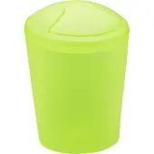 Spirella MOVE poubelle de salle de bain - 21x15x15 cm - vert kiwi