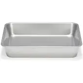 Patisse Moule à pâtisserie carré 22 x 4 cm en acier argenté, Moule à gâteau, Argent