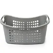 Curver Panier à linge Victor Ergo 50 l argent