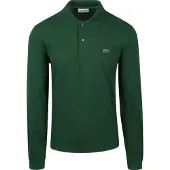 Lacoste Polo Classic Fit à manches longues, vert