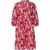 s.Oliver Robe rouge / blanc