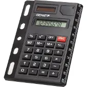 Genie 8 chiffres (Fonctionnement sur piles, Panneau solaire)