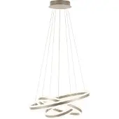 Stars of Light Lampe à suspension Tonarella champagne 3 bagues