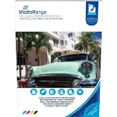 MediaRange Photo papier (180 g/m², A4, 50 pcs), Papier photo, Blanc