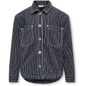 ONLY GIRLS Chemise anthracite / gris clair