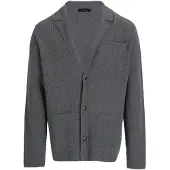Lufian Vestes en maille gris