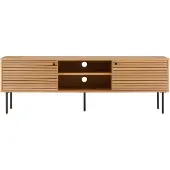 Ebuy24 Kyoto table TV placage chêne.