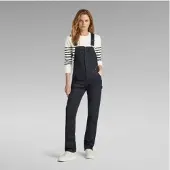 G-Star Salopette Slim - Noir - Femmes