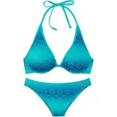 Buffalo Bikini aqua / bleu foncé