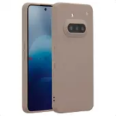 IMoshion Coque Couleur pour Nothing Phone (3a) - Marron