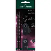 Faber-Castell Coffret de crayons - Sparkle - 4 Parties - Black É - - UneTaille - Crayons
