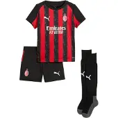Puma Ensemble Junior à Manches Courtes Domicile Ac Milan Mini 25/26