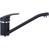 Eisl Mitigeur de cuisine GRANIT noir et chrome