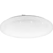 Eglo Plafonnier Frania-Z smart white Ø 43cm effet cristal