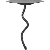 Ferm Living - Curvature Wall Table Black Brass ferm LIVING