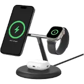 Belkin WIZ023VFBK chargeur d'appareils mobiles Écouteurs, Smartphone, Smartwatch Noir USB Recharge sans fil Intérieure
