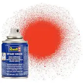Revell Accessoires Maquettes Spray Color Orange Fluo Mat-