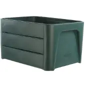 Basil Mirage Caisse Click 'n Crate vert 24l
