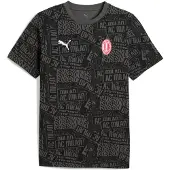 Puma T-shirt à Manches Courtes Ac Milan Football Culture Aop