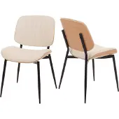 MCW Chaise de salle à manger -O44 (lot de 2)