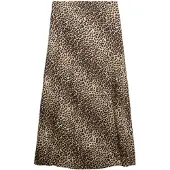 Superdry Femme Jupe Longue Column Brown Taille: 38