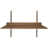 Ferm Living Sector Bureau Smoked Oak| Brass