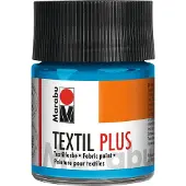 Marabu Peinture pour tissu Textil plus, 50 ml, noir 073 (50 ml)