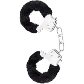 Temptasia - menottes peluche - noires