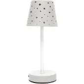 Home Deco Kids Lampe - - Étoile Ajourée - Tactile - Rechargeable - Gris
