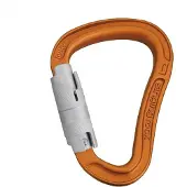Singing Rock Bora Treiple Lock Snap Hook Orange,Gris