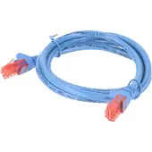 Goobay 68402 CAT 6 Câble patch, U/UTP, bleu, 20 m - CCA mélange de cuivre