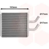 VAN WEZEL 83006044 Échangeur thermique Chauffage intérieur Radiateur pour KIA RIO Break (DC) RIO Berline (DC)