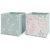 Vicco Boîte de rangement turquoise rose
